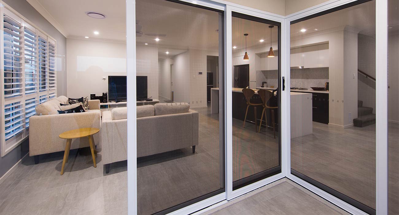 corner sliding ForceField security doors