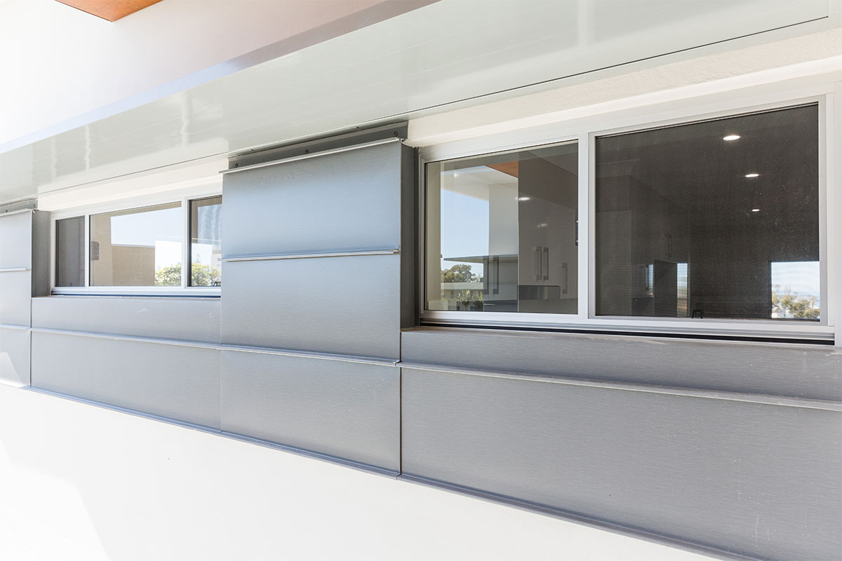 Insect screens on sliding windows