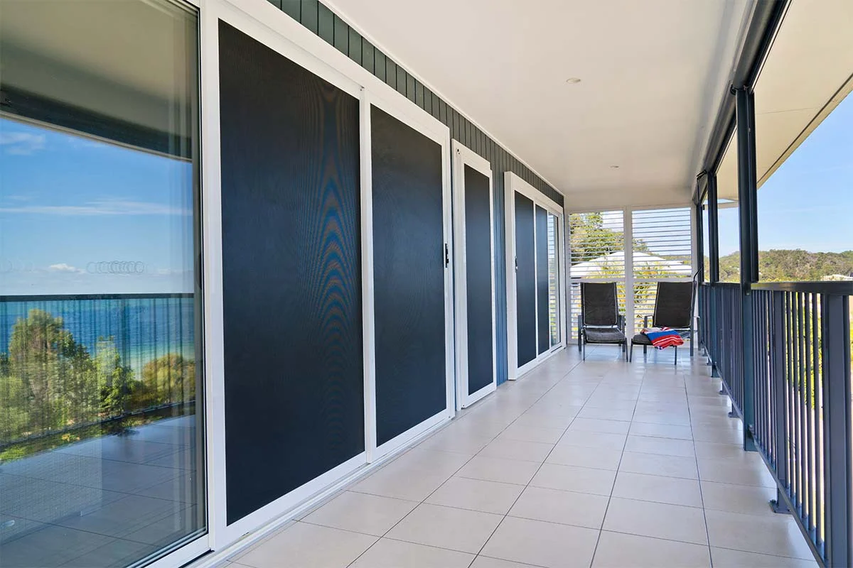 Protec stacking sliding security doors